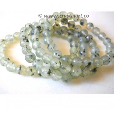 Rutile Quartz Faceted Beads Bracelets