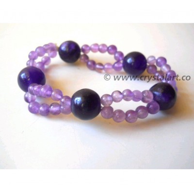 Amethyst Gemstone Bracelets